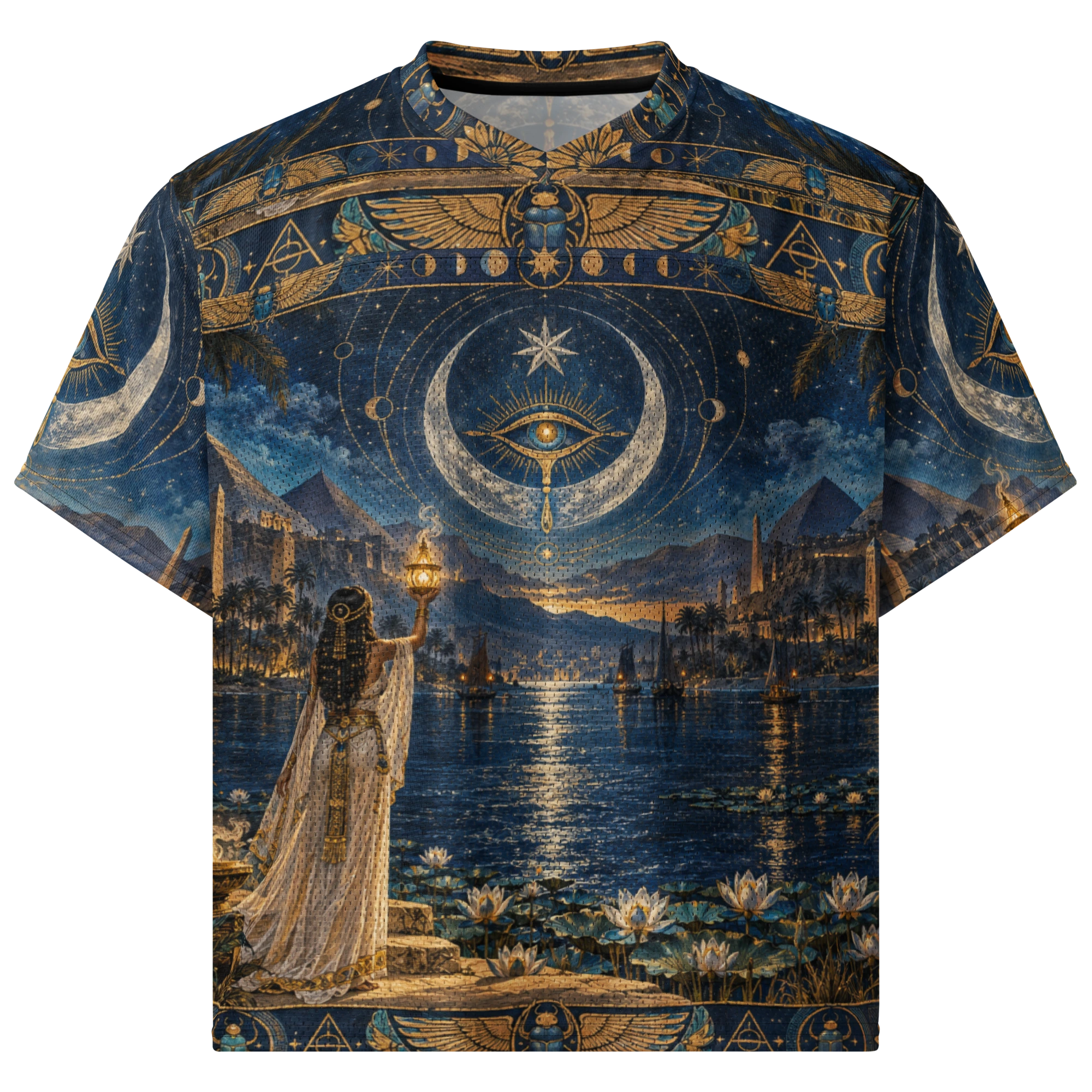 Front view of The Nile Oracle jersey